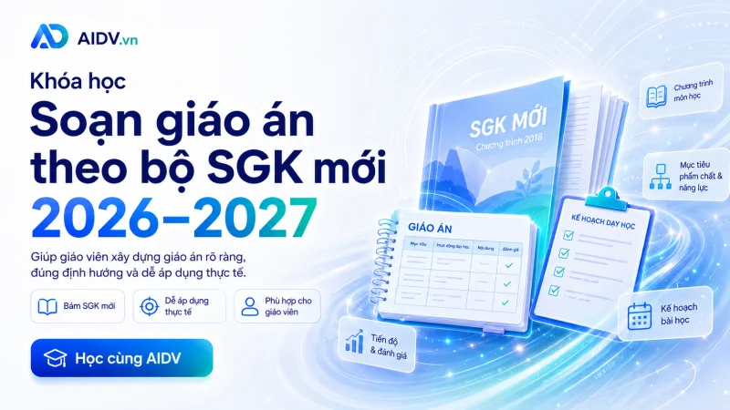 Soạn giáo án theo bộ SGK mới 2026-2027