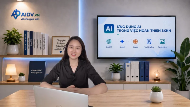 [SKKN] ỨNG DỤNG AI VÀO VIỆC VIẾT SÁNG KIẾN